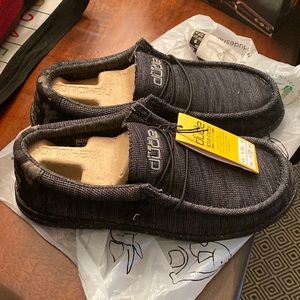 Men’s Wally Stretch Hey Dudes. Midnight Bunker